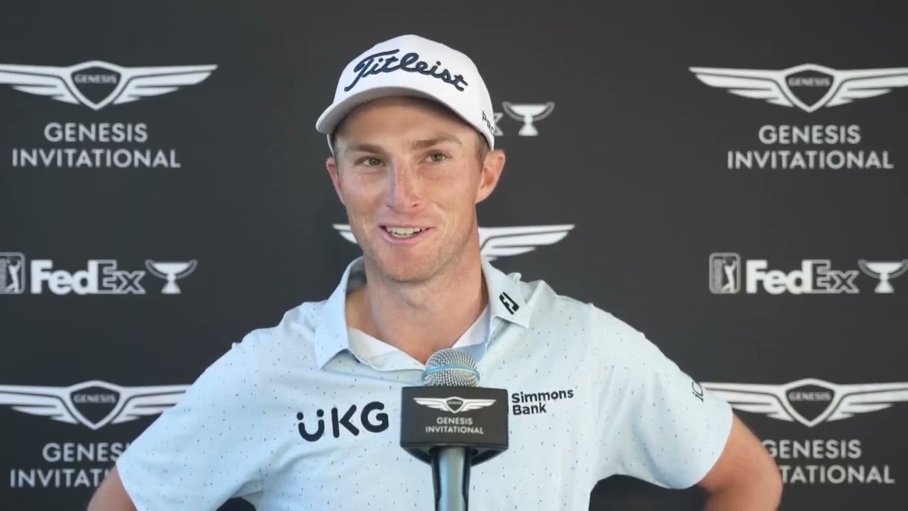Will Zalatoris Thursday Flash Interview 2024 The Genesis Invitational Will Zalatoris Thursday Flash Interview 2024 The Genesis Invitational