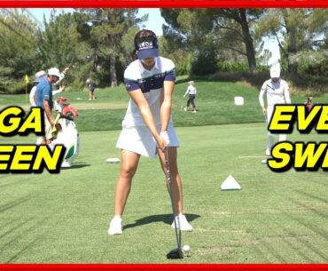 "JeongEun Lee6" Iron-Wood-Driver Swings & Slow Motions I Driving Range