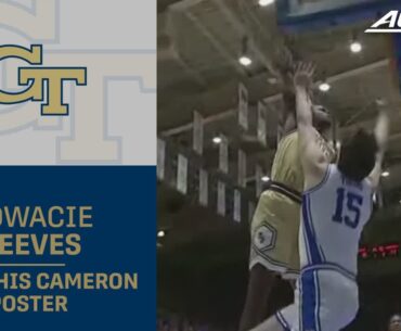 Georgia Tech's Kowacie Reeves Makes His Cameron Poster