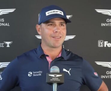 Gary Woodland Thursday Flash Interview 2024 The Genesis Invitational