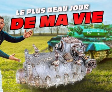 J'ai enfin une boîte de vitesse pour mon TANK.
