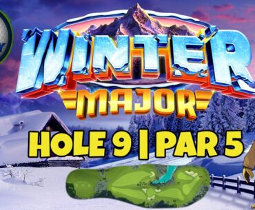 Master, QR Hole 9 - Par 5, ALBA - Winter Major 2024 Tournament, *Golf Clash Guide*