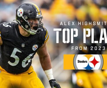Alex Highsmith's Top Plays of 2023 | Pittsburgh Steelers