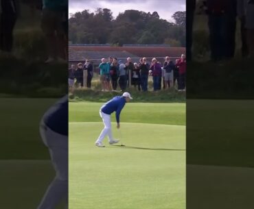 Great tap in birdie from Matt Fitzpatrick on his way to winning the 2023 #dunhilllinks