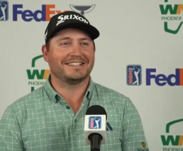 Andrew Novak Friday Flash Interview Day 2 2024 WM Phoenix Open © PGA Tour