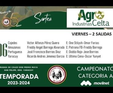 Turno 6 Salida 2 Campeonato Nacional de Coleo Categoria A FEVECO 2023   2024 09 01 2024 mp4