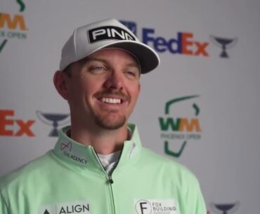 Jim Knous Saturday Flash Interview Day 2 2024 WM Phoenix Open © PGA Tour