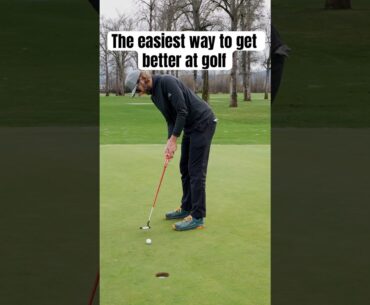 The easiest way to get better at golf is to play with golfers that are better than you. #shorts