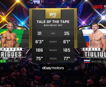 Gregory "Robocop" Rodrigues x Denis Tiuliulin | LUTA COMPLETA | UFC Vegas 86