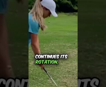 Golf Girls : Belen Mozo Follow Through  @secretgolftour   #secretgolftour