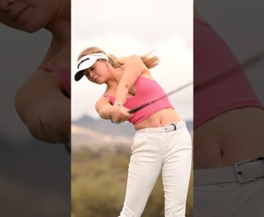 Grace Charis Golf swing