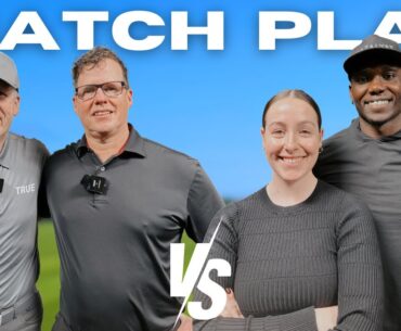 NEW WISDOM IN GOLF ON COURSE PLAY WITH A FEATURE STUDENT😀SHAWN AND AL VS SAV AND MU | Part I |