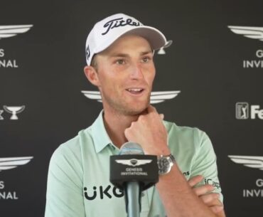 Will Zalatoris Sunday Flash Interview 2024 The Genesis Invitational © PGA Tour