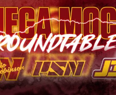COMMANDERS MEGA MOCK DRAFT ROUNDTABLE 1.0 FEAT RIO ROBINSON & JOSH TAYLOR FB PT1