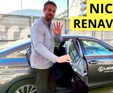 En voiture avec Renavand, coach d'Herbert à l'ATP 250 de Marseille
