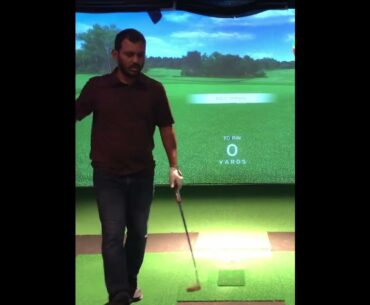 Why golf simulator putting is easy ? #golf #shorts #putting #shortfeed #subscribe