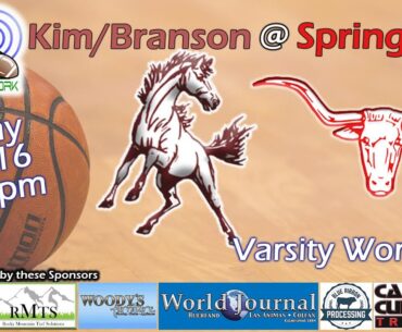 Kim/Branson @ Springfield - Varsity Women Basketball - Feb 16, 2024