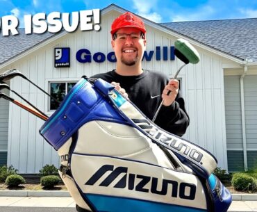 GOODWILL HAD THE MOST EXPENSIVE GOLF CLUBS WE’VE EVER FOUND THRIFTING!! (Tour Issue!)