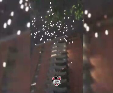 RECIBIMIENTO A AMÉRICA DE CALI EN BOGOTÁ PARA EL DUELO VS MILLONARIOS