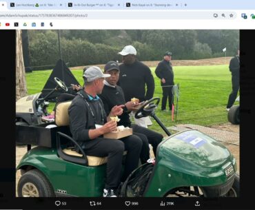 My thoughts on Tiger Woods enjoying In-N-Out Burger