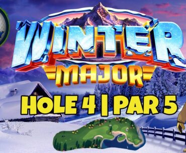 Master, QR Hole 4 - Par 5, ALBA - Winter Major 2024 Tournament, *Golf Clash Guide*