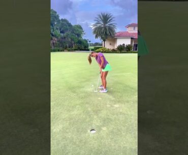 DUNKING A PUTT?!?!