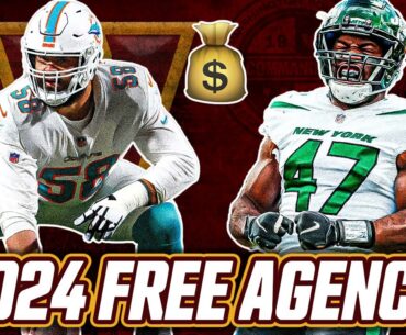 Washington Commanders 2024 Free Agent Targets!