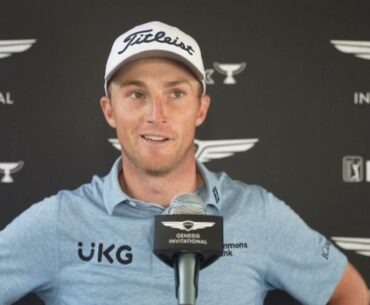 Genesis leader Patrick Cantlay feels he's 'in good position' with a round to go