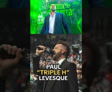 Mike Rome absolutely killed it announcing Triple H on #SmackDown! 🔥🎤