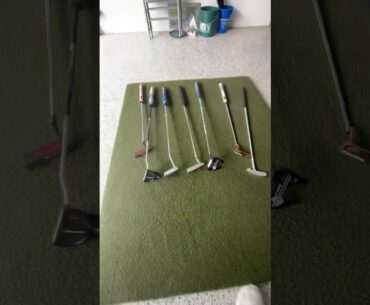My putter collection part 1 #golfswag #golfskill #golfer