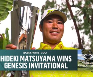 Hideki Matsuyama (-17) Wins Genesis Invitational I FULL RECAP I CBS Sports