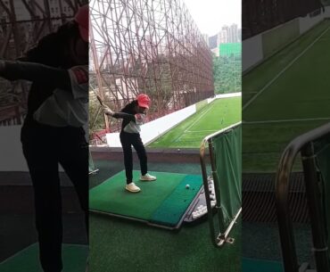 Practice Golf #asmr #golfpractice #shortsvideo