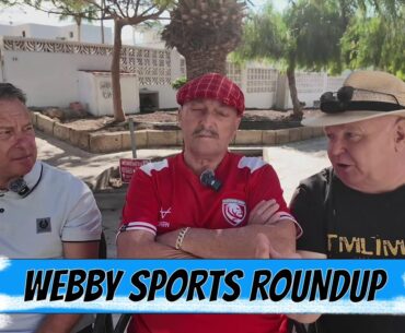 #TENERIFE (IN MY MANOR)WEBBY SPORTS ROUNDUP LIVE!!!