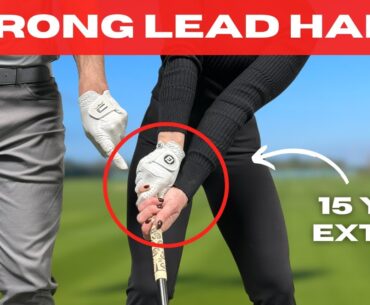 Senior Golfer! Strong Lead Hand = 15 Plus yards | Wisdom in Golf | Golf WRX |