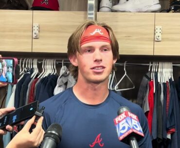 Braves prospect Hurston Waldrep 'fired up' for first big-league camp