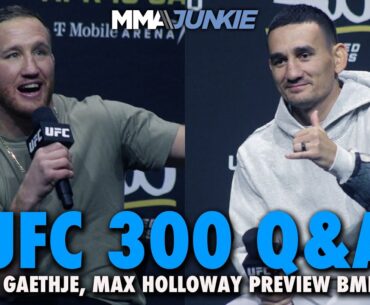 Justin Gaethje, Max Holloway Vow to Hurt Each Other in BMF Title Fight – Out of Respect | UFC 300