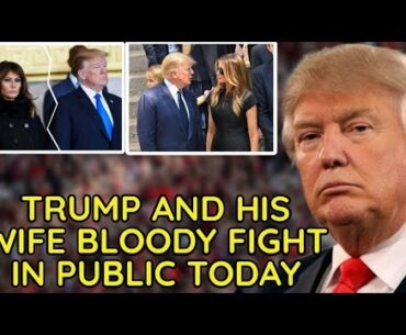 "Behind the Scenes: Trump and First Lady's Public Argument Revealed"
