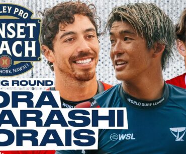 Yago Dora, Kanoa Igarashi, Frederico Morais | Hurley Pro Sunset Beach 2024 - Opening Round