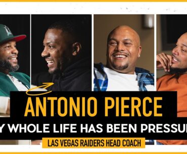 Antonio Pierce Undrafted to Super Bowl Champ to Raiders Head Coach on how to win in Vegas| The Pivot