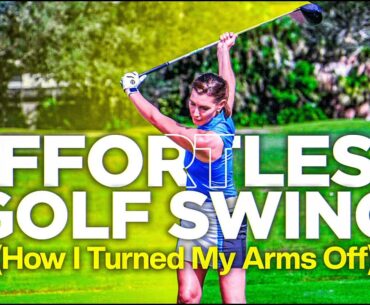 How To Turn Off Your Arms For An Effortless Golf Swing