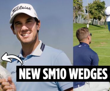 FULL tour fitting for NEW SM10 wedges! | Matteo Manassero