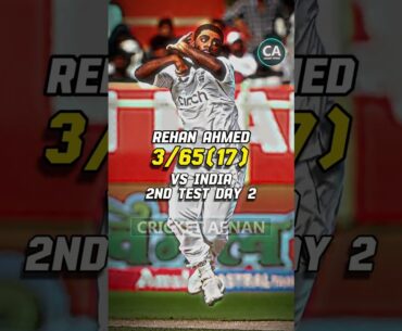 Rehan Ahmed 3/68 wickets highlights India vs England 2nd Test Day 2 today | IND ENG Jaiswal 209