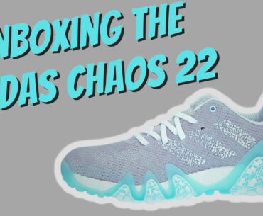 Unboxing the Adidas Chaos 22 golf shoes!!