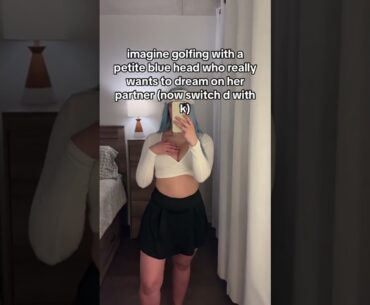 what would you do? #golf #golfgirl #golfcart