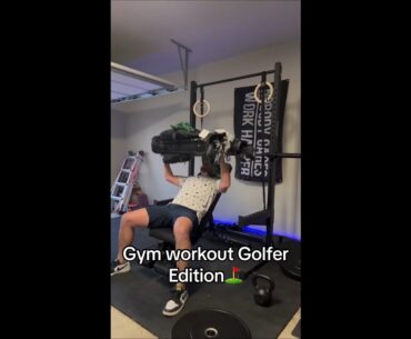 Gym Workout: Golf Edition | PXG #shorts
