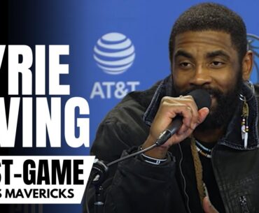 Kyrie Irving talks Impressions of Victor Wembanyama & Mavs Improvements Headed in All-Star Break