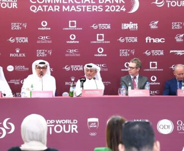 Commercial Bank Qatar Masters 2024 at Doha Golf Club
