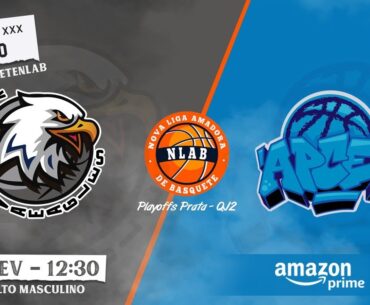 NLAB 23/24 PLAYOFFS - VILLANOVA EAGLES x APCEF - SÉRIE PRATA - JOGO 2