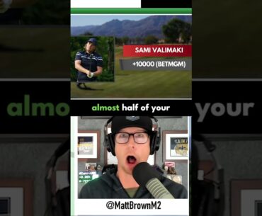 Is Sami Valimaki Worth a Longshot Bet? | PGA Best Bets | The Par 3 #pgapicks #golfbets  #mexicoopen