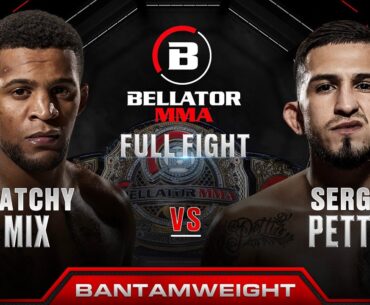 Patchy Mix vs Sergio Pettis (Bantamweight Title Bout) | Bellator 301 Full Fight